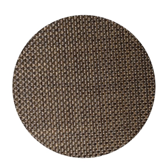 Studio 3B Bistro Woven Round Placemats in Coffee - Picture 2 of 4